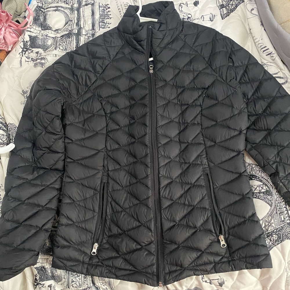 Black light bubble jacket size s.